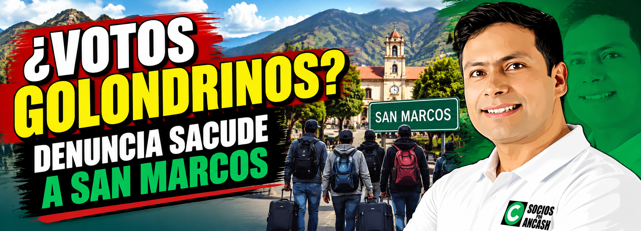 ¿Votos golondrinos? Denuncia sacude a San Marcos