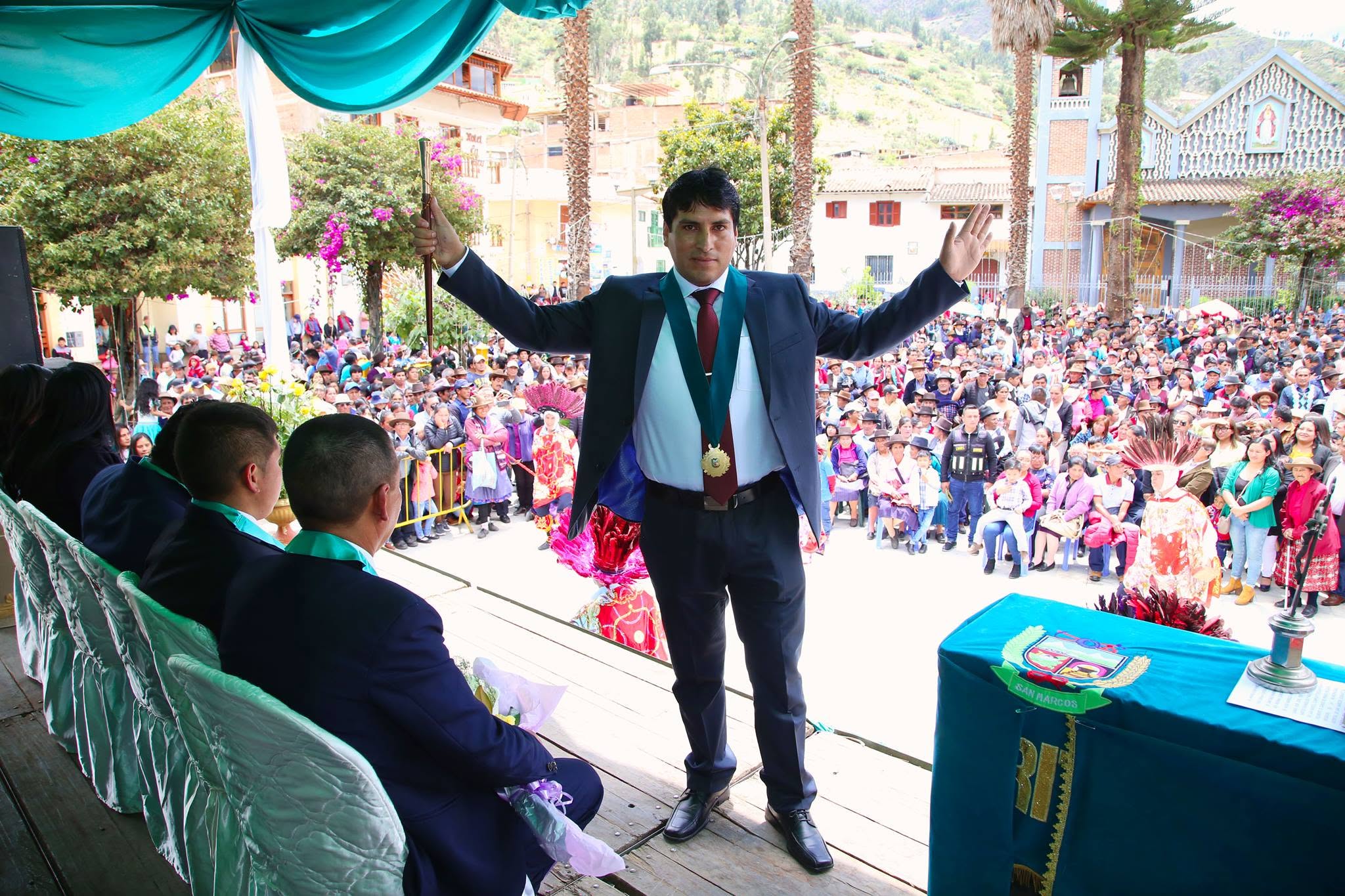 Fiscalía solicita prisión preventiva contra Christian Palacios colusión agravada en San Marcos - Áncash