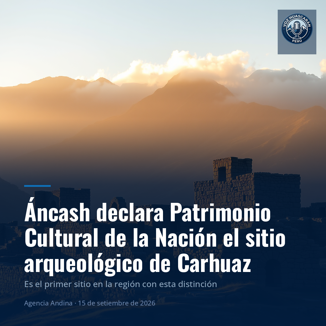 Carhuaz celebra: Cotu Eccana ya es patrimonio nacional